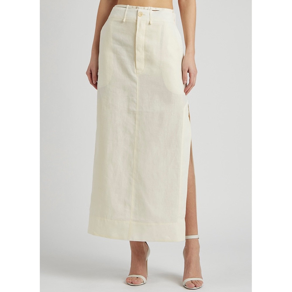 Jacquemus light-beige Terraio skirt size 38 = US 6